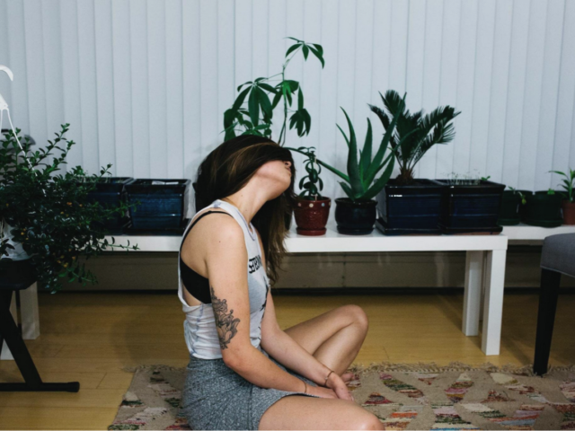 Lena Bell Yoga Unsplash cannabis yoga toke train